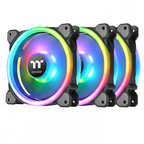 Fan Thermaltake Riing Trio 12 LED RGB (3-Fan ...